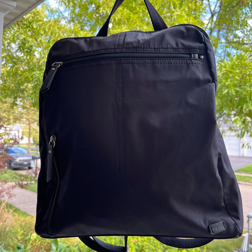 The Sak Black Nylon Bcakpack